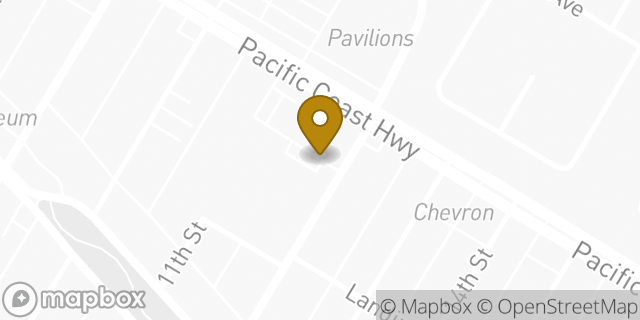 Map showing the location of The UPS Store in Seal Beach, CA 90740
