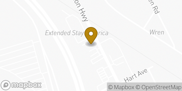 Map showing the location of Subway in Louisville, KY 40213