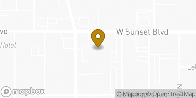 Map showing the location of Amazon Locker - Slipper in Los Angeles, CA 90028