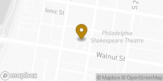 Map showing the location of Amazon Locker - Iole in Philadelphia, PA 19103