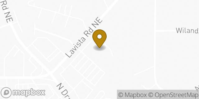 Map showing the location of Amazon Locker - Amazing in Atlanta, GA 30329