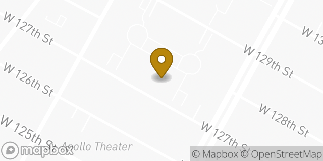 Map showing the location of Amazon Locker - Surroundings in New York, NY 10027
