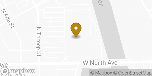 Map showing the location of The Home Depot in Chicago, IL 60642