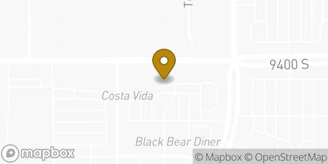 Map showing the location of Starbucks in Sandy, UT 84093