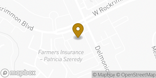 Map showing the location of Amazon Locker - Disclaimer in Colorado Springs, CO 80919