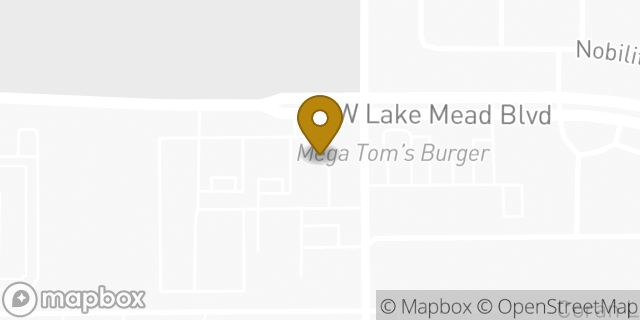 Map showing the location of Amazon Locker - Bravo in North Las Vegas, NV 89032