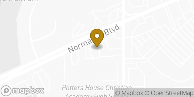 Map showing the location of McDonald's in Jacksonville, FL 32205