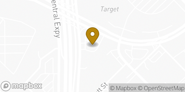 Map showing the location of 7-Eleven in Dallas, TX 75204