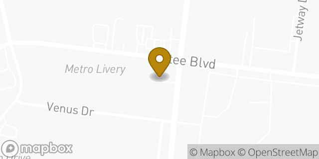 Map showing the location of Hertz in Nashville, TN 37217