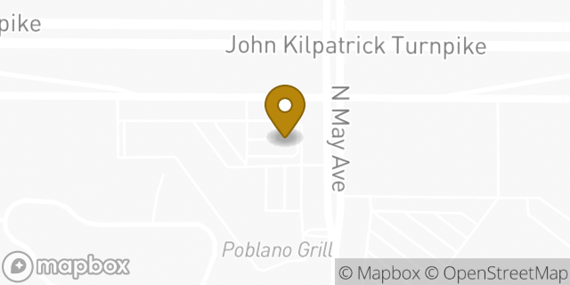 Map showing the location of Starbucks in Oklahoma City, OK 73120