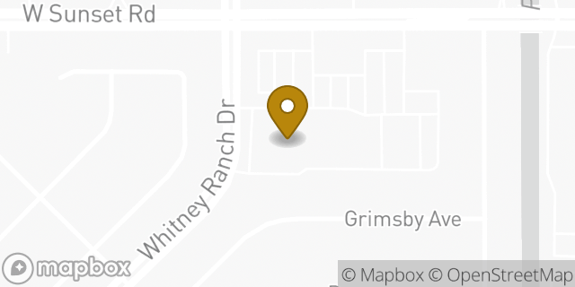 Map showing the location of CVS Pharmacy in Henderson, NV 89014