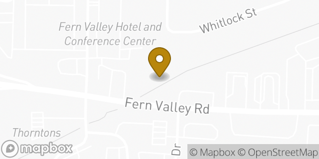 Map showing the location of Dunkin Donuts in Louisville, KY 40213