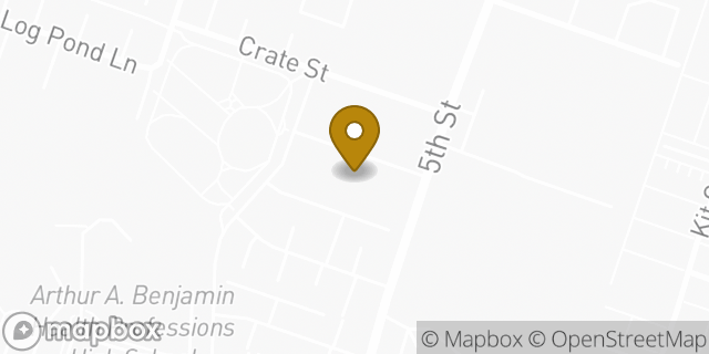 Map showing the location of Amazon Locker - Oriella in Sacramento, CA 95814