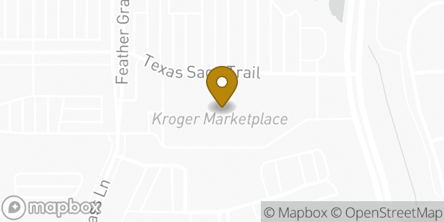 Map showing the location of Starbucks in Fort Worth, TX 76177