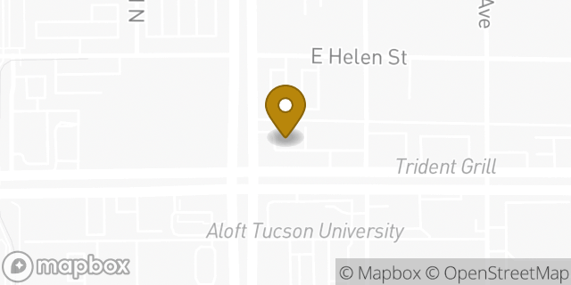 Map showing the location of Chipotle Mexican Grill in Tucson, AZ 85719
