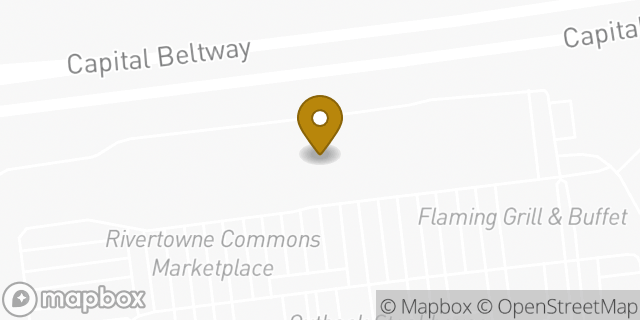 Map showing the location of Staples in Oxon Hill, MD 20745