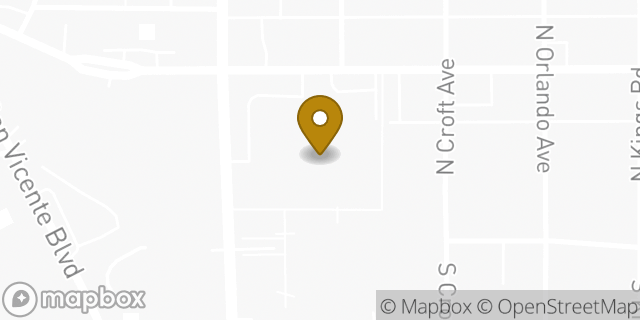 Map showing the location of Target in Los Angeles, CA 90048