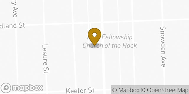 Map showing the location of Amazon Locker - Surname in Detroit, MI 48227