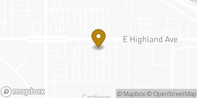 Map showing the location of Wells Fargo ATM in San Bernardino, CA 92404