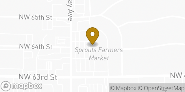 Map showing the location of Sprouts Farmers Market in Oklahoma City, OK 73116