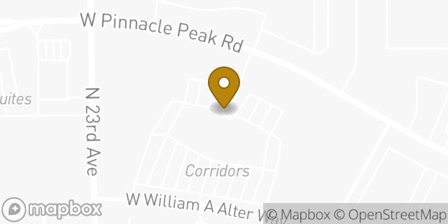 Map showing the location of Chubb Group of Insurance Co in Phoenix, AZ 85027