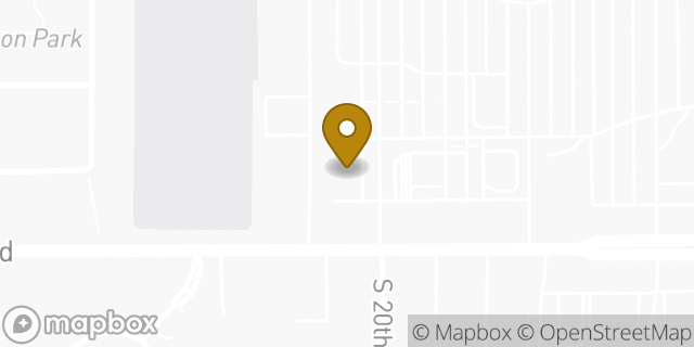 Map showing the location of The UPS Store in Phoenix, AZ 85041