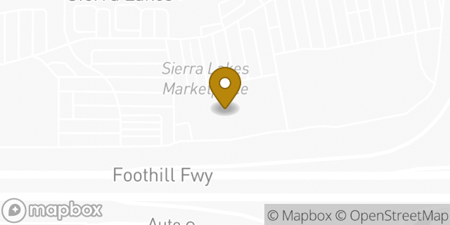Map showing the location of FedEx ShipSite in Fontana, CA 92336