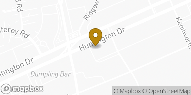 Map showing the location of Chase ATM in San Marino, CA 91108