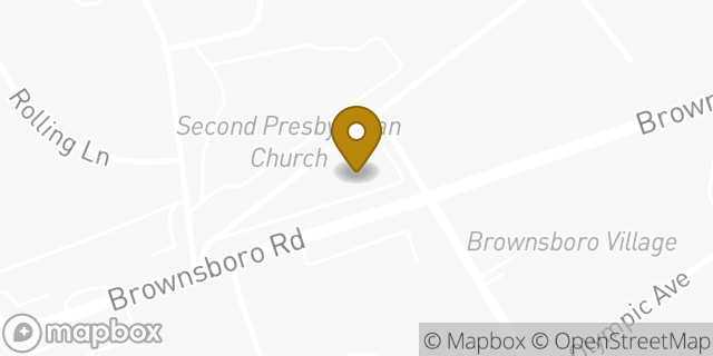 Map showing the location of Walgreens in Louisville, KY 40207
