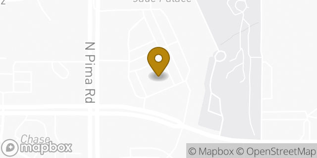 Map showing the location of ATM Walgreens in Scottsdale, AZ
