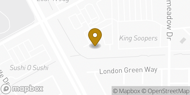 Map showing the location of Starbucks in Colorado Springs, CO 80906