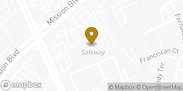 Map showing the location of Coinme in Fremont, CA 94539