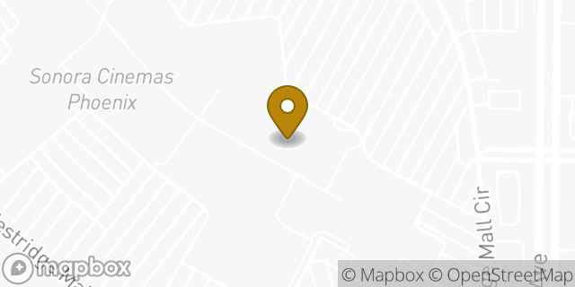 Map showing the location of Foot Locker in Phoenix, AZ 85033