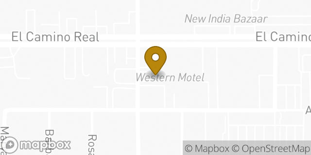 Map showing the location of 7-Eleven in Santa Clara, CA 95050