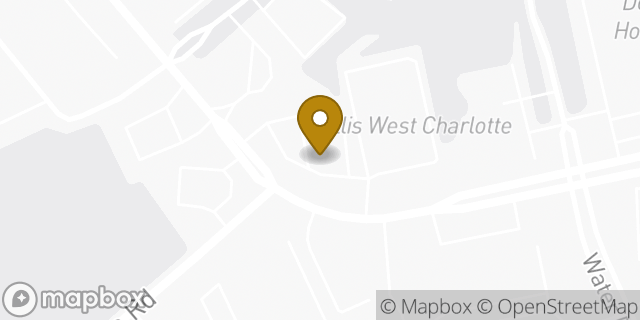 Map showing the location of Amazon Locker - Covariate in Charlotte, NC 28208