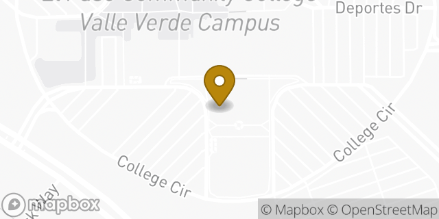 Map showing the location of Subway in El Paso, TX 79915