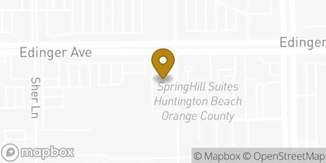 Map showing the location of Chase Bank in Huntington Beach, CA 92647