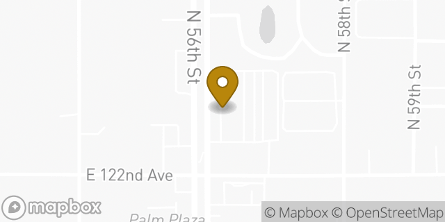 Map showing the location of CubeSmart Self Storage in Temple Terrace, FL 33617