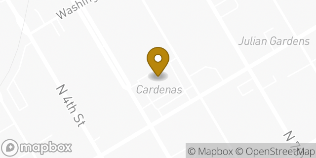 Map showing the location of ATM Mi Pueblo in San Jose, CA 95112