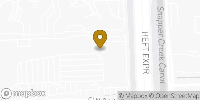Map showing the location of Subway in Miami, FL 33175