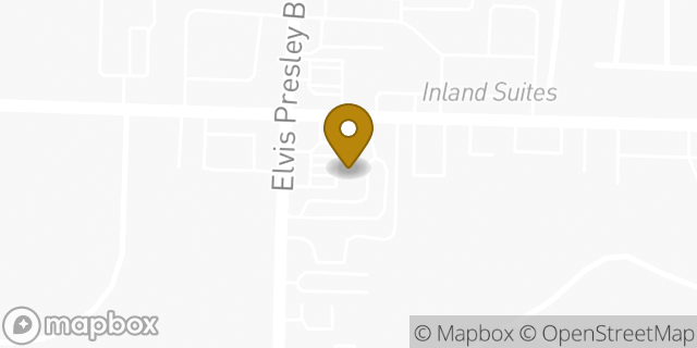 Map showing the location of Amazon Locker - Calixte in Memphis, TN 38116
