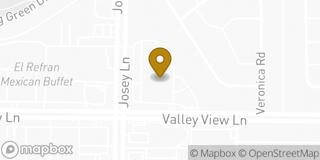 Map showing the location of ATM Walgreens in Farmers Branch, TX