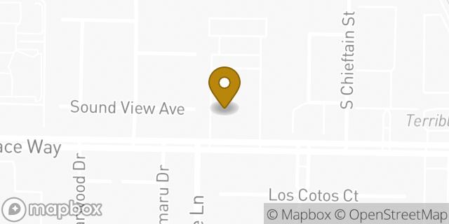 Map showing the location of The Church of Jesus Christ of Latter-day Saints in Las Vegas, NV 89147
