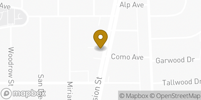 Map showing the location of The UPS Store in Daly City, CA 94014