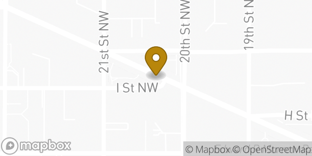 Map showing the location of Chipotle Mexican Grill in Washington, DC 20006