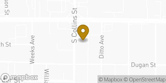 Map showing the location of 7-Eleven in Arlington, TX 76010
