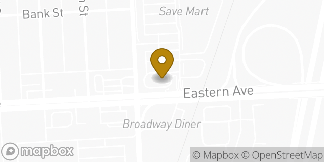 Map showing the location of McDonald's in Baltimore, MD 21224