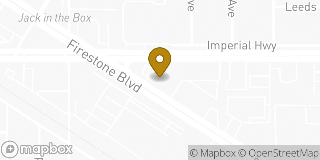 Map showing the location of Amazon Locker - Seoul in Norwalk, CA 90650