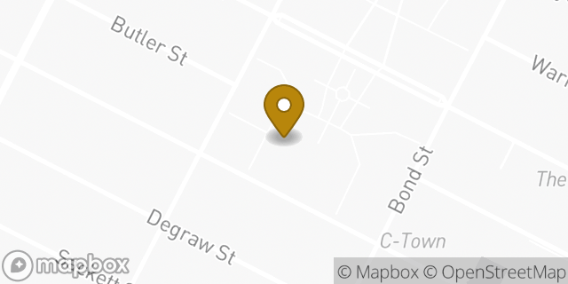 Map showing the location of Amazon Locker - Vernacular in Brooklyn, NY 11217