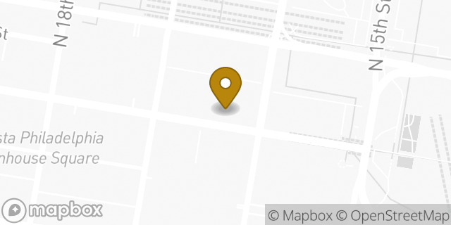 Map showing the location of Bright Horizons in Philadelphia, PA 19103